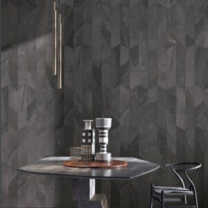 BRAZIL R.BLACK CHEVRON 12cm x 53cm WALL & FLOOR TILES