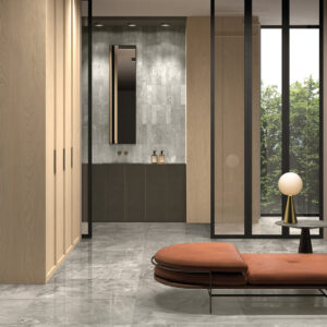MUSE GREY MARBLE GLOSS 60cm x 120cm PORCELAIN WALL & FLOOR TILE