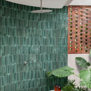 Luna Turquoise 6cm x 24cm PORCELAIN WALL TILE