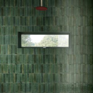 Luna Green 6cm x 24cm PORCELAIN WALL TILE