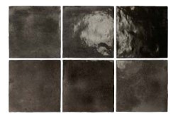 TIS SQUARE GRAPHITE 13.2cm x 13.2cm CERAMIC WALL TILE