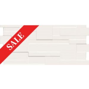 MIX STONE WHITE 31cm x 56cm CERAMIC WALL TILE
