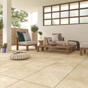 T.PAVER BEIGE MATT 60cm x 120cm PORCELAIN 20mm OUTDOOR TILE
