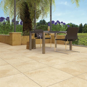 T.PAVER BEIGE MATT 60cm x 90cm PORCELAIN 20mm OUTDOOR TILE