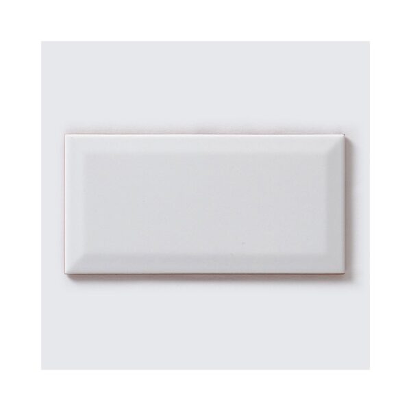 METRO BRICK GLOSS WHITE 10cm x 20cm CERAMIC WALL TILE
