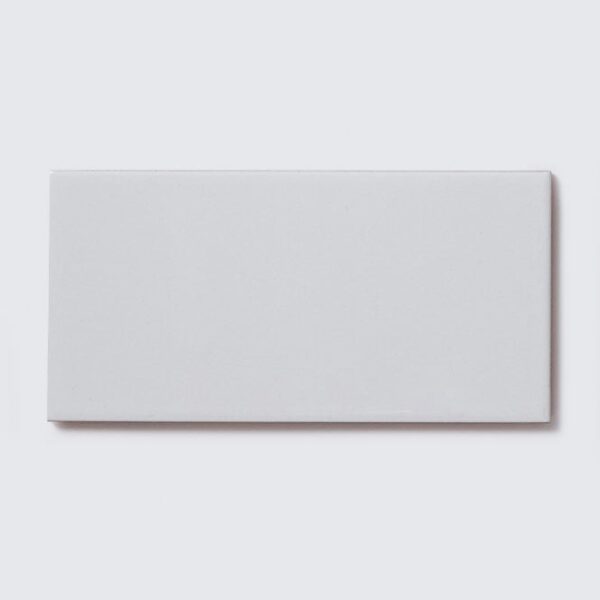 FLAT MATT WHITE 10cm x 30cm CERAMIC WALL TILE