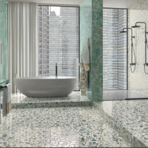 VERSACE GS WHITE SHARDS  120cm x 120cm  PORCELAIN WALL & FLOOR TILE