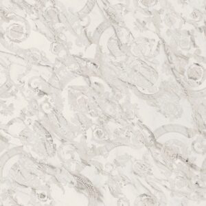 VERSACE X STATUARIO WHITE MEGABAROCCO 60cm x 60cm  PORCELAIN WALL & FLOOR TILE