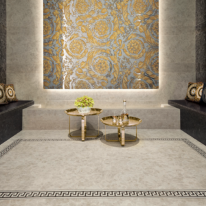 VERSACE T MEGABAROCCO BIANCO MATT  60cm x 120cm  PORCELAIN WALL & FLOOR TILE