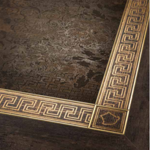 VERSACE E BROWN PATCHWORK 26.5cm x 180cm PORCELAIN WALL & FLOOR TILE