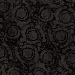 VERSACE E CARBON BAROCCO 80cm x 80cm PORCELAIN WALL & FLOOR TILE