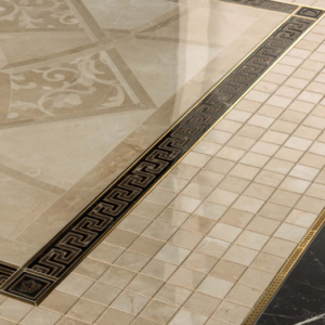 VERSACE O INTARSIO CREMA MARFIL 80cm x 80cm  PORCELAIN WALL & FLOOR TILE